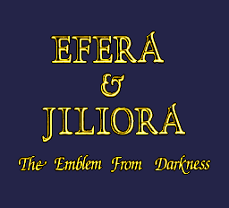 Efera & Jiliora - The Emblem from Darkness Title Screen